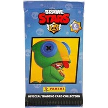Aesco Brawl Stars Trading Card, 6 Kart, Resmi Koleksiyon Paketi