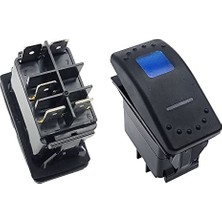Aesco Su Geçirmez LED Işıklı On Off Anahtar - 5 Pin