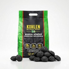 Aesco Bioglut 5 kg Bbq Kömür – Bio Yumurta Press-Uzun Süreli Yanma, Premium Mangal Kömürü