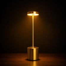 Aesco Şarjlı LED Masa Lambası – 3 Işık Sıcaklığı ve Parlaklık Ayarı, Dokunmatik Kontrol, Yüksekliği 34.5 Cm, Alt Tabanı 8 cm – Şık ve Modern Tasarım, Kullanım Kolaylığı | Ymn-8          [enerji Sınıfı A]