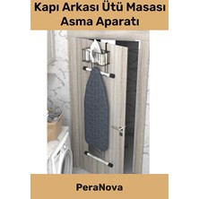 Orvessa Kapı Arkası Dayanıklı Ütü Masası Organizeri, Kolay Montaj ve Sağlam Tasarım