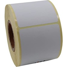Aesco Eko Termal Etiket 57MM x 70MM Ruloda 500 Adet 40MM Kuka Çapında Direk Termal Transfer Etiketi