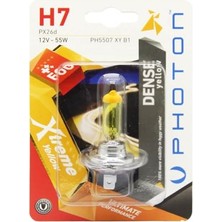 Aesco Ampul H7 12V 55W Xtreme Yellow (Tekli Blister) Pht PH5507 Xy B1