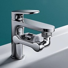 Aesco Musluk Havalandırıcı, 1080 ° Dönen Genişletici Havalandırıcı, Dayanıklı Sıçrama Korumalı Musluk Genişletici