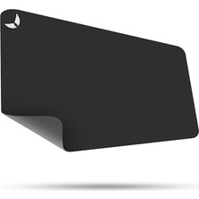 Aesco Golite Basic Edition - 70X30 Gaming Mouse Pad, Kaymaz Taban, Geniş ve Dayanıklı Oyuncu Mousepad, Hassas Kontrol ve Hızlı Tepki Için Pürüzsüz Yüzey Fare Altlığı, Siyah