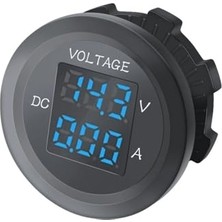 Aesco DC12V/24V Dijital Voltmetre Ampermetre