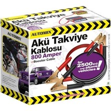 Aesco Automix Takviye Kablosu 800 Amp Kutulu | Araç Aküsü Için Güçlü ve Dayanıklı