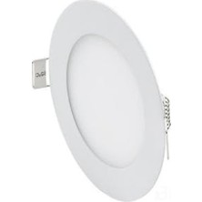 Aesco CT-5145 6W LED Panel Armatür Beyaz Işık(Delik Çapı : 10,5cm)