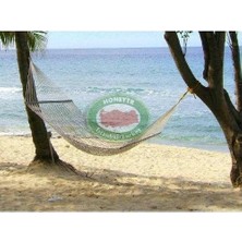 Aesco Ucuz Hamak 90X200CM Sağlam Polyester Ip Örgülü Salıncaklı Hamak
