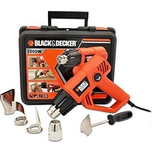 Aesco Black + Decker KX2001K/XK Sıcak Hava Tabancası, Turuncu/siyah, 2000 W