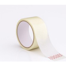 Aesco Enine Boyuna Lifli Tamir Bandı 48MM x 10MT Şeffaf Ultra Güçlü Yapışkan Onarım ve Izolasyon Bandı