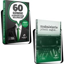 Aesco Modadil Yayınları Yökdil Sağlık Okuma ve Kelime Seti 60 Günde Ezberbozan Sağlık Kelimeleri ve Makalelerle Yökdil Sağlık Seti
