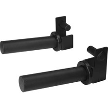 Aesco YES4ALL Olympische Hantelscheibenhalter Power Rack Aufsatz Für 5.1x5.1cm Power Rack - Passend 5.1cm Olympische Hantelscheiben