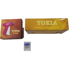 Aesco Kılçık Tabancası Kılçık Takma Etiketleme 25MM Kılçık ve Tabanca Iğne Seti