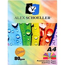 Aesco A.FTK.KGT.450.02 Fotokopi Kağıdı -Renkli Karışık - A4 - 621