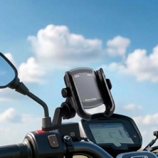 Aesco Titreşim Engelleyici Motosiklet Telefon Tutucu CH-110