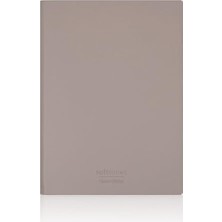 Aesco Softtons Esnek Kapak Defter B5 Krem 128 Yp. Kareli