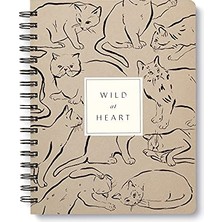 Aesco 'dan Wire-O Not Defteri Wild At Heart — 192 Çizgili Sayfa