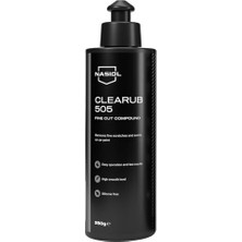 Aesco Nasiol Clearub 505 Ince Çizik Giderici Pasta 250G Polisaj Pastası, Çizik Giderme, Pasta Cila, Boya Parlatma