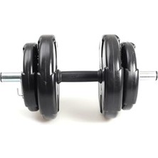 Aesco Spor 15  (1x 15 ) Dambıl Seti ve Ağırlık Seti Vücut Geliştirme Aleti