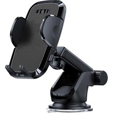 Aesco Hb-39 Premium Telefon Tutucu Araç Içi Telefon Tutucu Ayarlanabilir Cam ve Torpido Için Yüksek Kalite Tutucu Araba