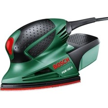 Aesco Bosch Home And Garden Elektrikli Delta Zımpara Psm 100 A (100 Watt, Taşıma Çantasında),yeşil