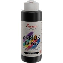 Aesco Siyah Akrilik Boya 120ML
