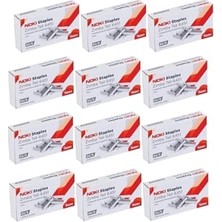 Aesco Büyük Zımba Teli No:24/6 1000'LI x 12 Paket