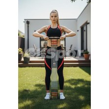 Aesco El – Ayak – Göğüs Yayı | 5 Çelik Yaylı Çok Fonksiyonlu Spor Aleti – Ev Fitness, Güç ve Direnç Antrenmanı