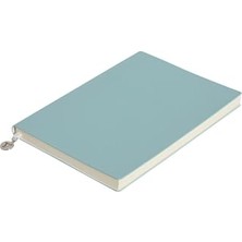 Aesco Smyth Classic Esnek Kapak Çizgili Defter, 14.8X21 cm -Açık Mavi