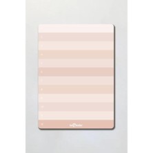 Aesco Le Color Numaralı Planlayıcı Blok Naturel