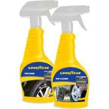 Aesco Lastik Parlatıcı ve Jant Temizleyici Seti 500 ml