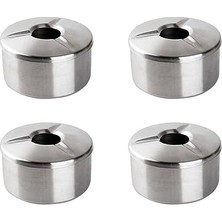 Aesco Porsima Large Derin Metal Küllük 4 Lü