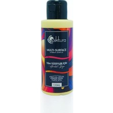 Aesco Multi-Surface Hibrit Akrilik Boya, 120ML, Su Bazlı, Ahşap Cam Seramik Metal Kumaş Plastik Için (Güneş)