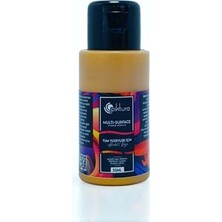 Aesco Akrilik Multisurface Boya 50ML (Metalik Altın, 50 Mililitre)