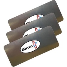 Aesco Rötuş Rütüş Rutuş Çeliği 4CMX9CM 3 Adet Fiyatıdır Ekstra Çapağı Alınmıştır