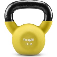 Aesco YES4ALL Pren Kaplamalı Ayarlanabilir Girya ve Girya Setleri, Evde Spor ve Dambıl Ağırlık Antrenmanı Için El Ağırlıkları Seti