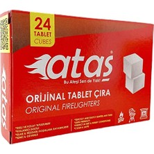 Aesco Ataş Kömür Tutuşturucu Tablet Çıra