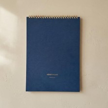 Aesco Fark Tanıtım | Paperto. Spiralli Tarihsiz Günlük Planlayıcı, A4 (21 × 29,7 Cm), 60 Yaprak, 110 gr Ivory Kağıt, Günlük Plan Defteri (Türkçe)
