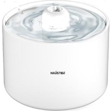Aesco Haustier WF013 Seramik Otomatik Kedi Su Sebili,kedi Su Çeşmesi, Su Pınarı 2lt Geniş Hazne, Ultra Sessiz, Çok Katmanlı Filtrasyon, Seramik Tasarım [enerji Sınıfı A+]
