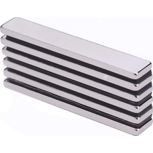 Aesco Güçlü Neodyum Mıknatıs 60X10X3 mm 5 Adet