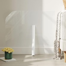 Aesco Yapışkan Folyo, Şeffaf, Kendinden Yapışkanlı Folyo, 60 cm x 600 Cm, Mobilya Duvar Folyosu, Duvar Kağıdı, Suya Dayanıklı, Dekorasyon, Yapıştırıcı, Pencere, Mutfak Arka Duvarı, Kitap Folyosu