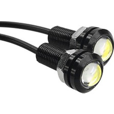 Aesco Eagle Eye LED 9 W 18 mm 5730 Ampul Beyaz Auto Backup Turn Sinyal Light 12 V Universal Sinyal Kontrol Lambası