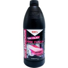 Aesco Pink Fusion%90 Cilalı Oto Şampuanı, Pembe Şampuan, Cilalı Şampuan (750 Ml)