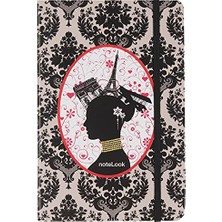 Aesco Notelook Scrikss Paris Çizgili Defter A5