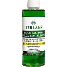 Aesco Terlans Sanatsal Boya ve Fırça Temizleyici 250 ml - Yağlı ve Akrilik Boya Temizleyici - Artist Brush Cleaner