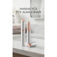 Ronanna Buğz Ince Uçlu Yüz Tüy Alma Epilasyon Aleti, Kaş ve Bıyık Için