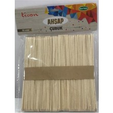 Aesco Ticon Ahşap Çubuk Küçük Boy 328585 (11 Cm) Ince 8694340104058EE