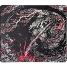Aesco Klasse Zen Poron Series 490X420X3,5 mm E-Sports Gaming Oyuncu Mouse Pad (Control, Asura, 49X42 Cm)