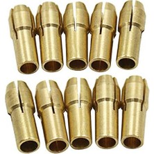 Aesco Dremel Proxxon Bosch Atlas Matkap Mandren Için 10 Parça Pens Set